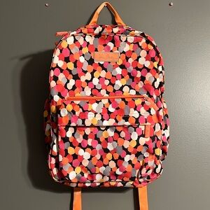 NWOT Vera Bradley Lighten Up Grande Backpack Pixie Confetti Retired